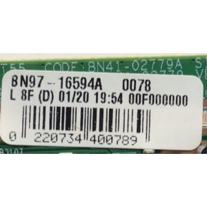 MAIN PARA MONITOR SAMSUNG / NUMERO DE PARTE BN94-15230A / BN41-02777A / BN9415230A / 15230A / BN97-16594A / PANEL CY-PT270BNAV1H / MODELO LC27T550FDNXZA AA02